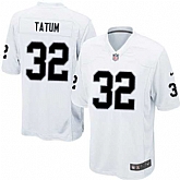 Nike Men & Women & Youth Raiders #32 Jack Tatum White Team Color Game Jersey,baseball caps,new era cap wholesale,wholesale hats